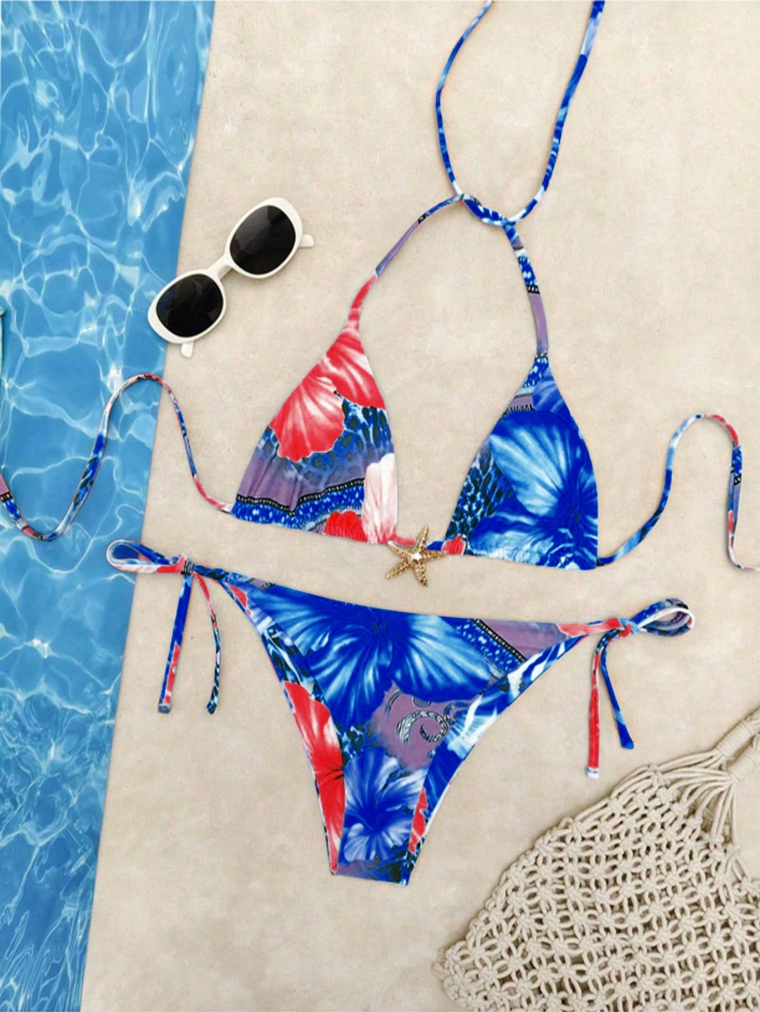 Set bikini SHEIN, animal print