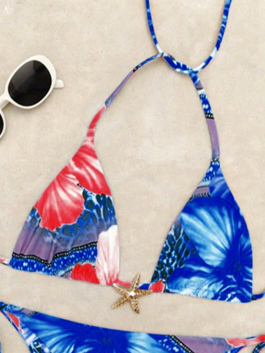 Set bikini SHEIN, animal print