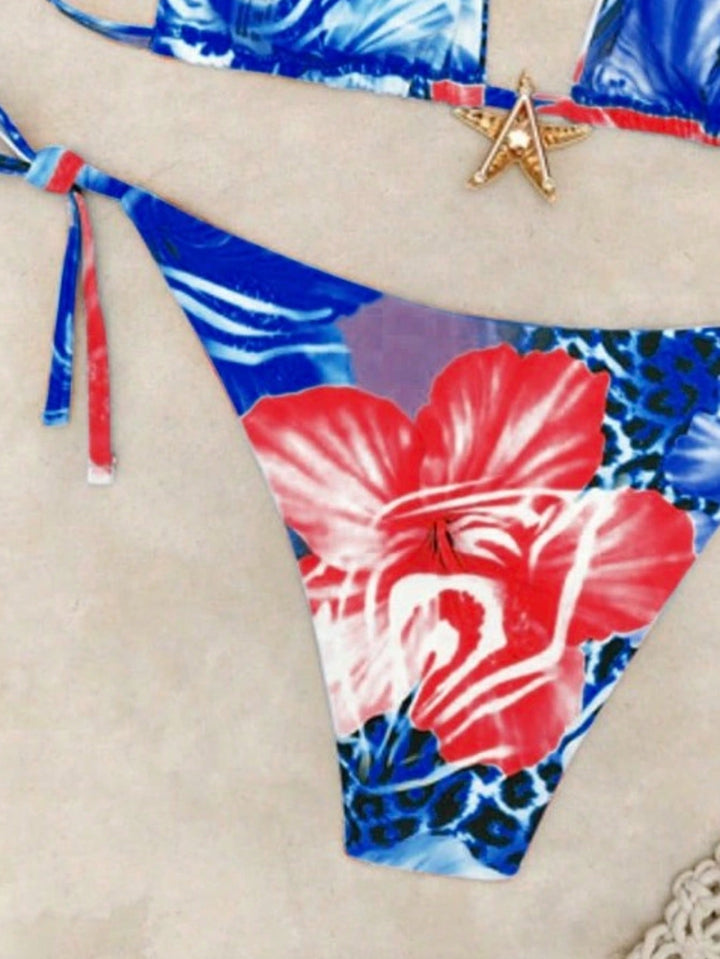 Set bikini SHEIN, animal print