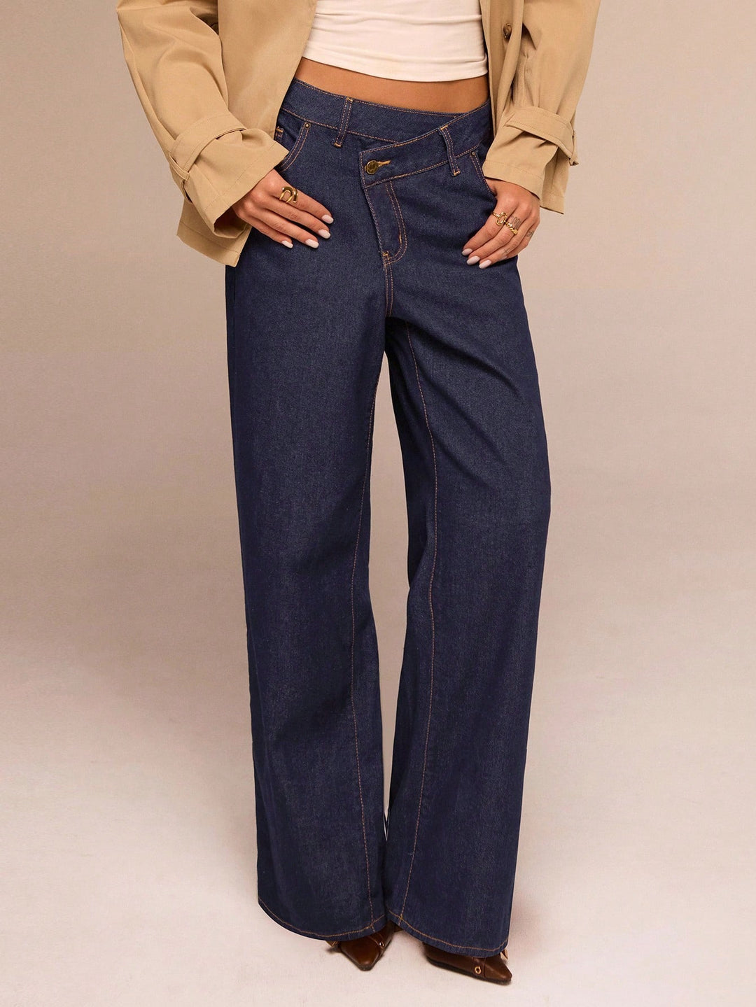 Jeans SHEIN, albastru