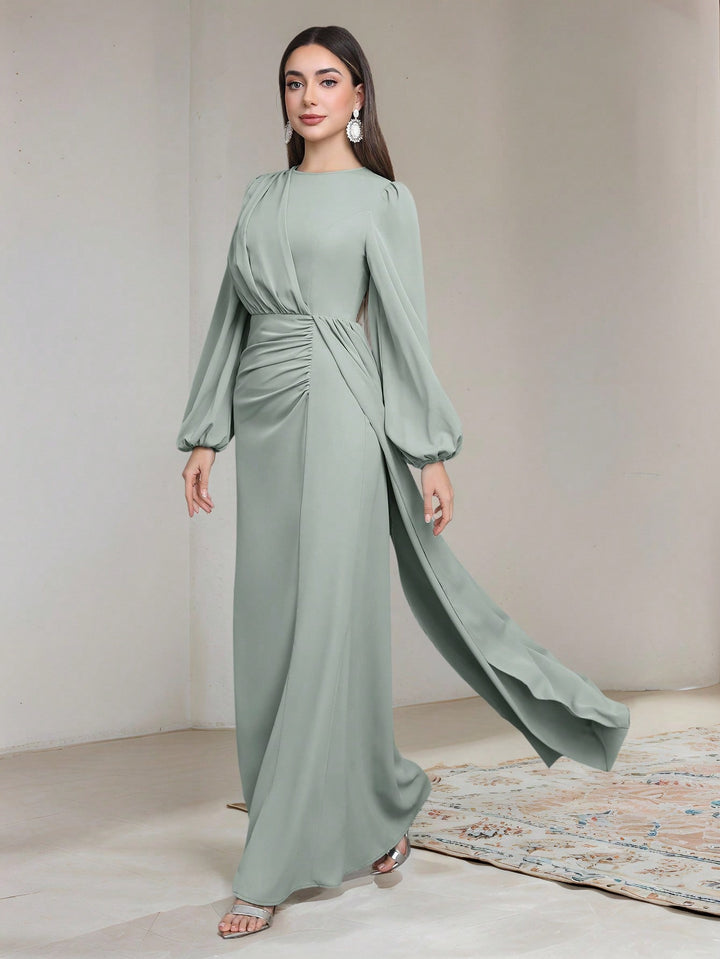 Rochie maxi SHEIN, albastru