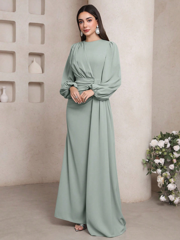 SHEIN maxi ruha, kék