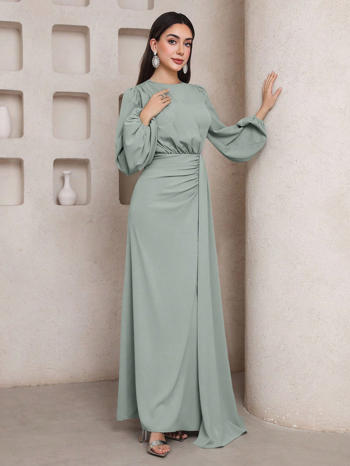 SHEIN maxi ruha, kék