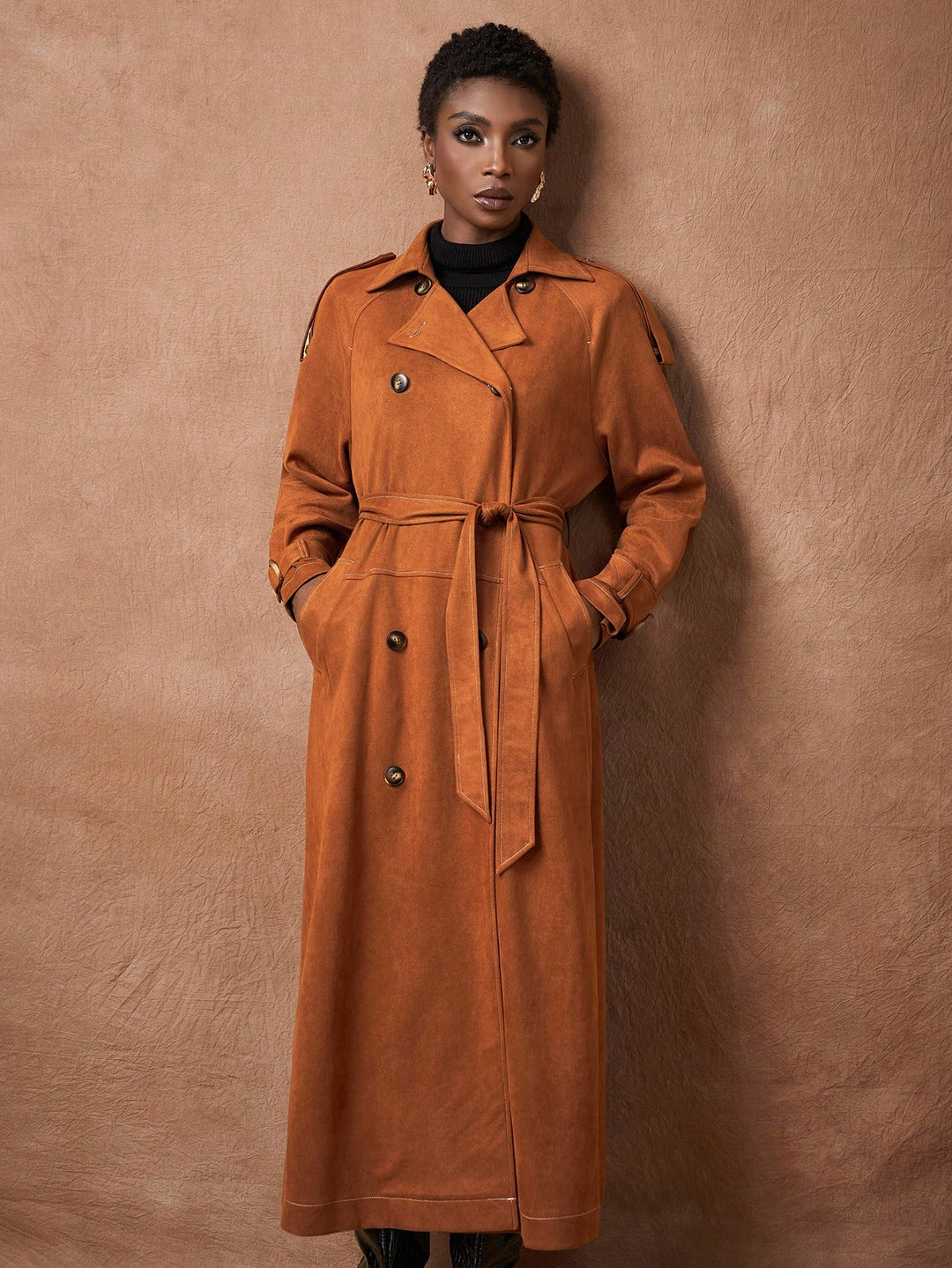 Trench SHEIN, maro