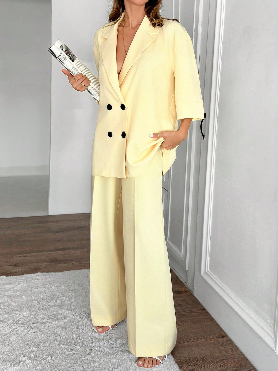 Costum SHEIN, galben