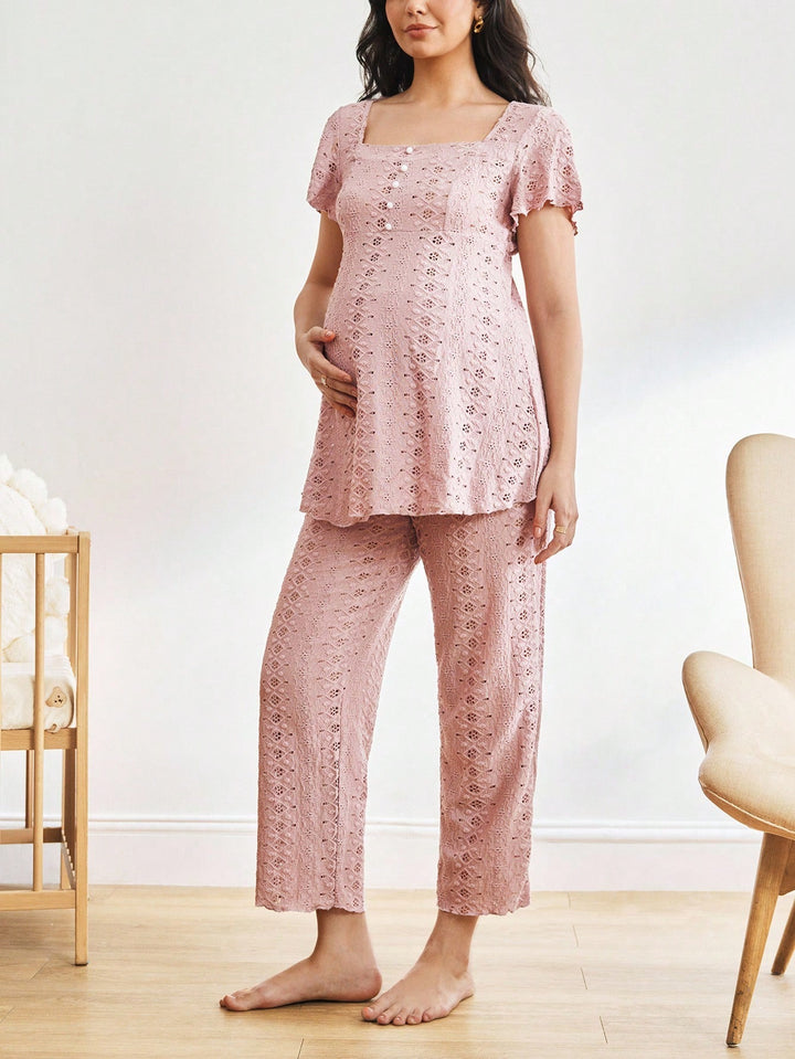 Pijamale SHEIN, roz