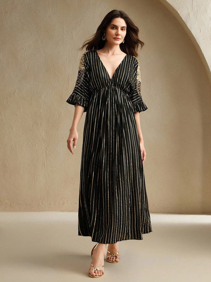 Rochie maxi SHEIN, negru