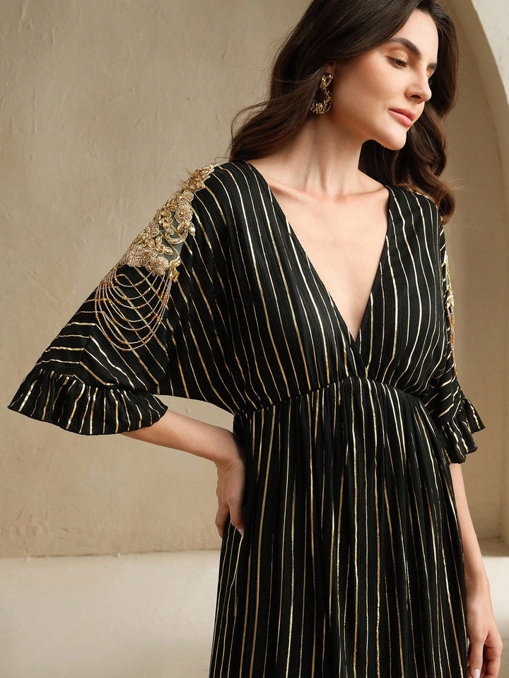 Rochie maxi SHEIN, negru