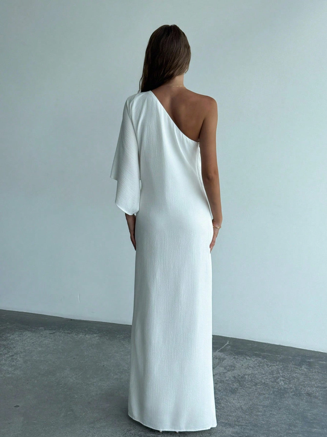 Rochie maxi SHEIN, alb