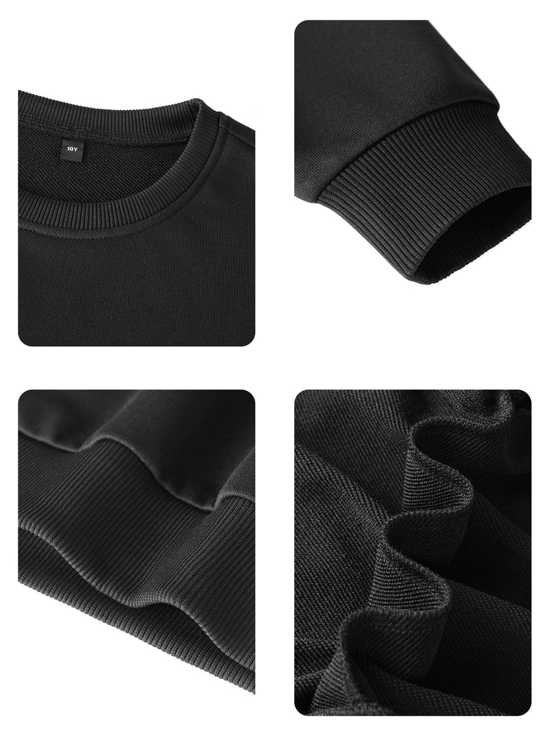 Hanorac SHEIN, negru