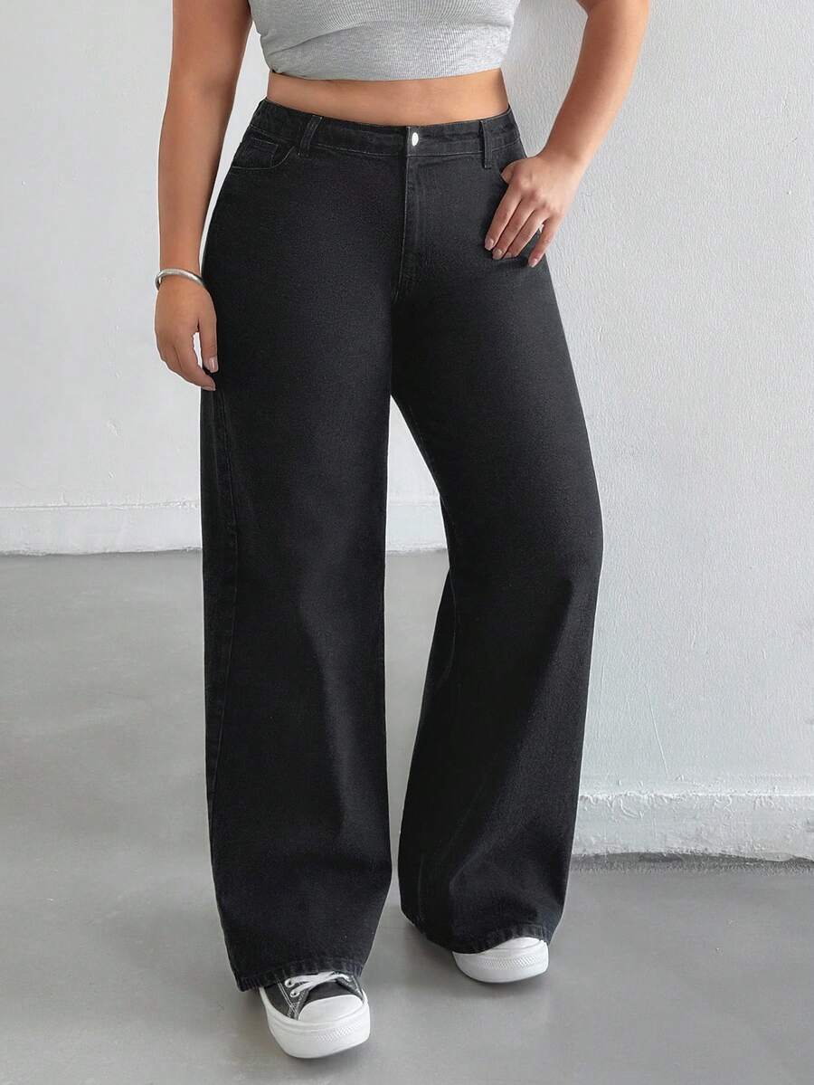 Jeans SHEIN, negru