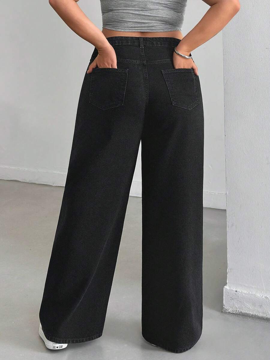 Jeans SHEIN, negru