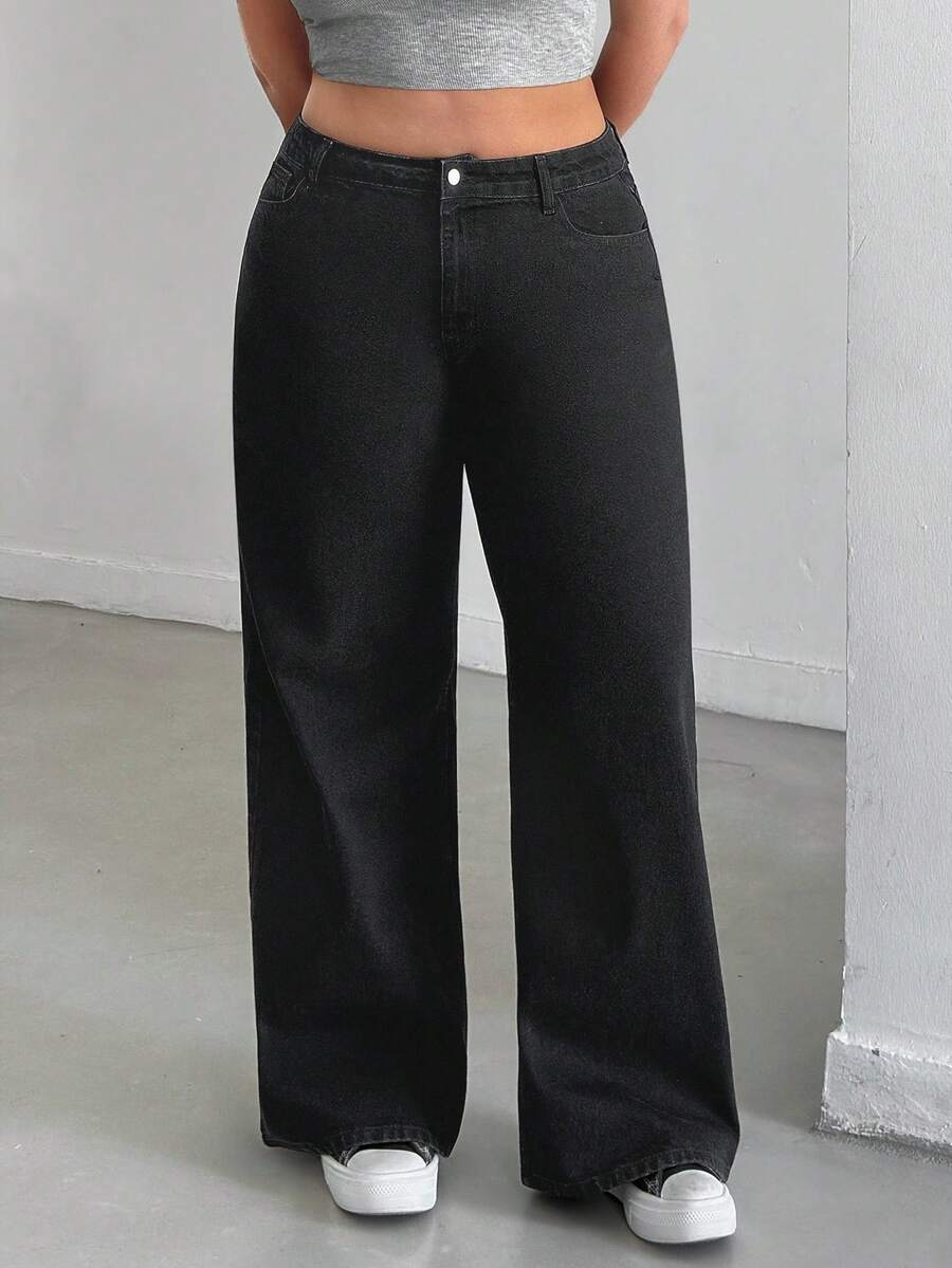 Jeans SHEIN, negru