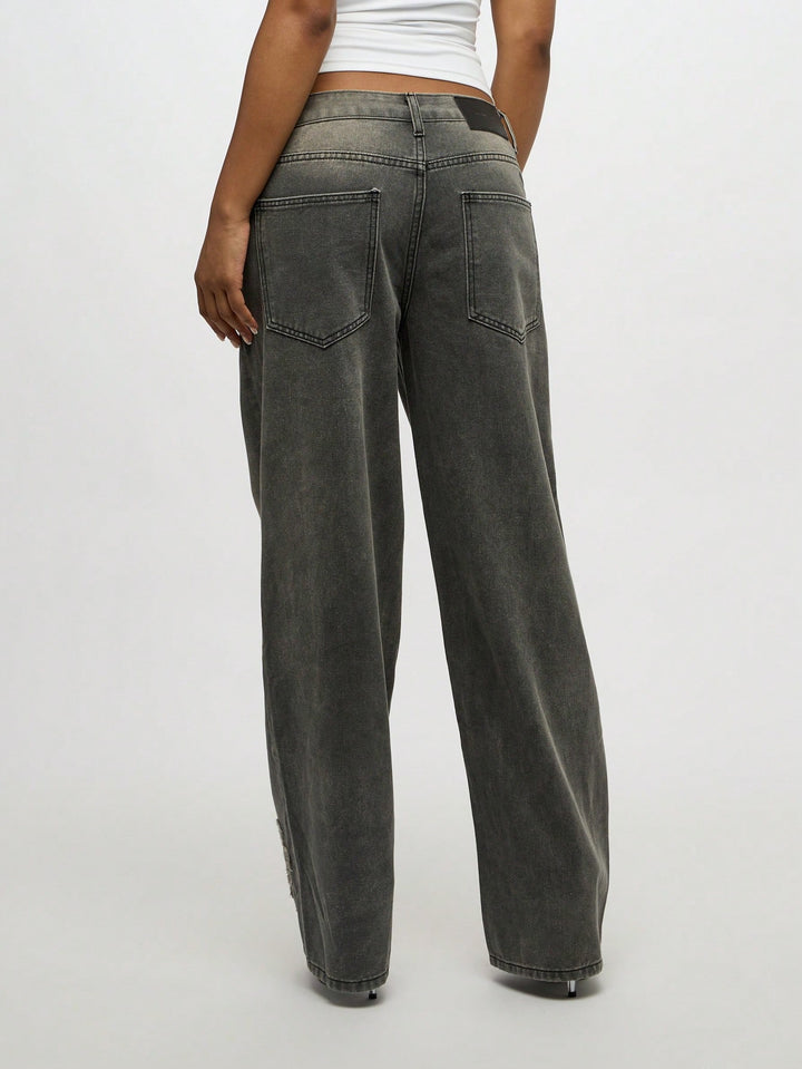 Jeans SHEIN, gri