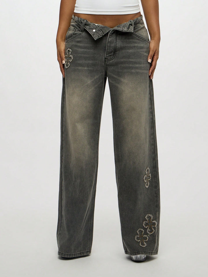 Jeans SHEIN, gri
