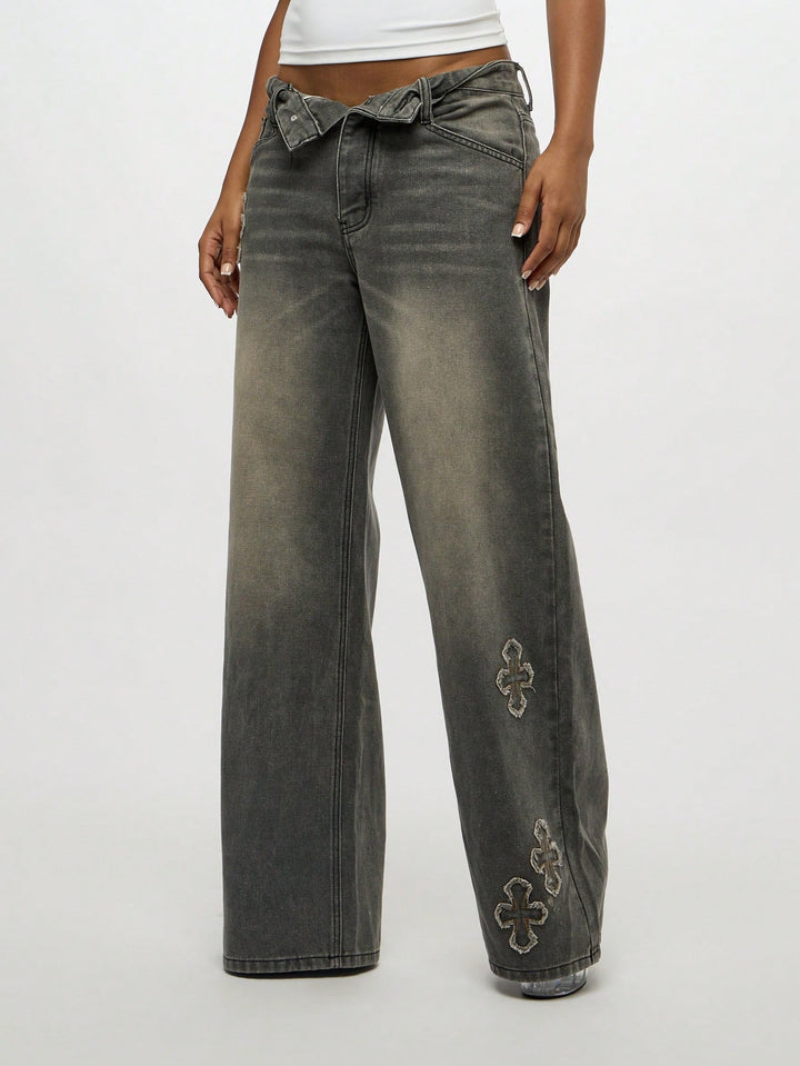 Jeans SHEIN, gri