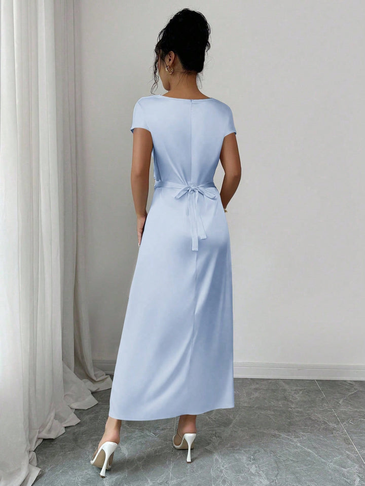 Rochie maxi SHEIN, albastru