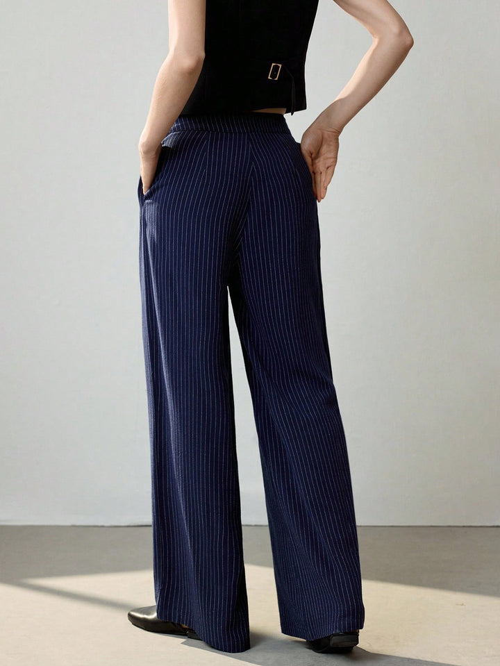 Pantaloni SHEIN, albastru
