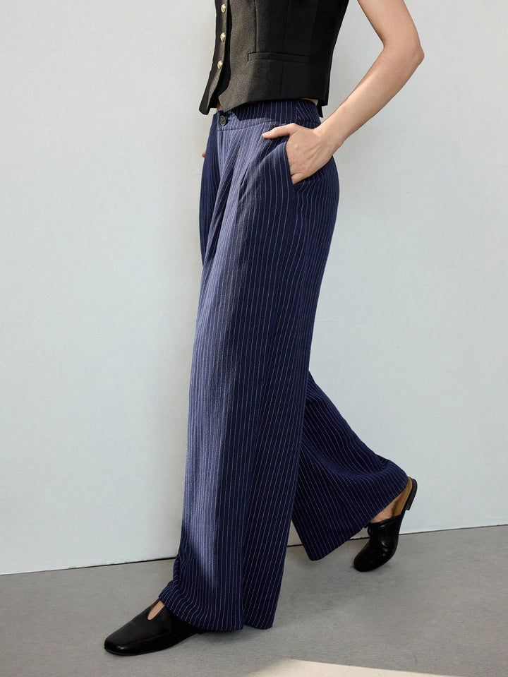 Pantaloni SHEIN, albastru