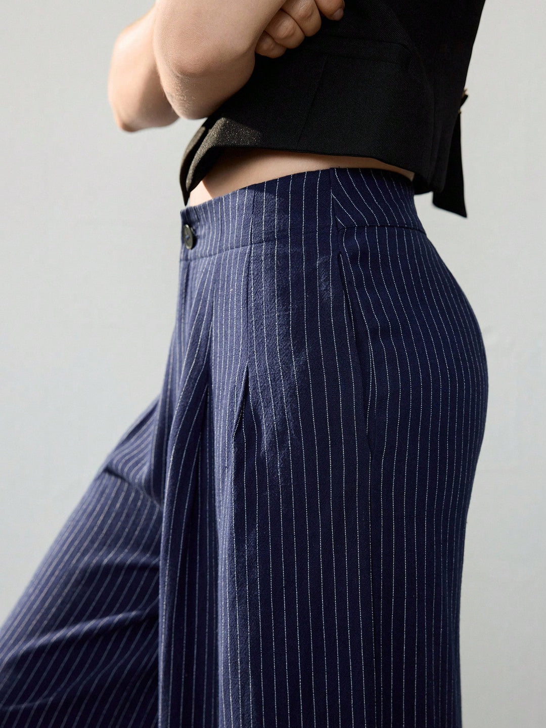 Pantaloni SHEIN, albastru