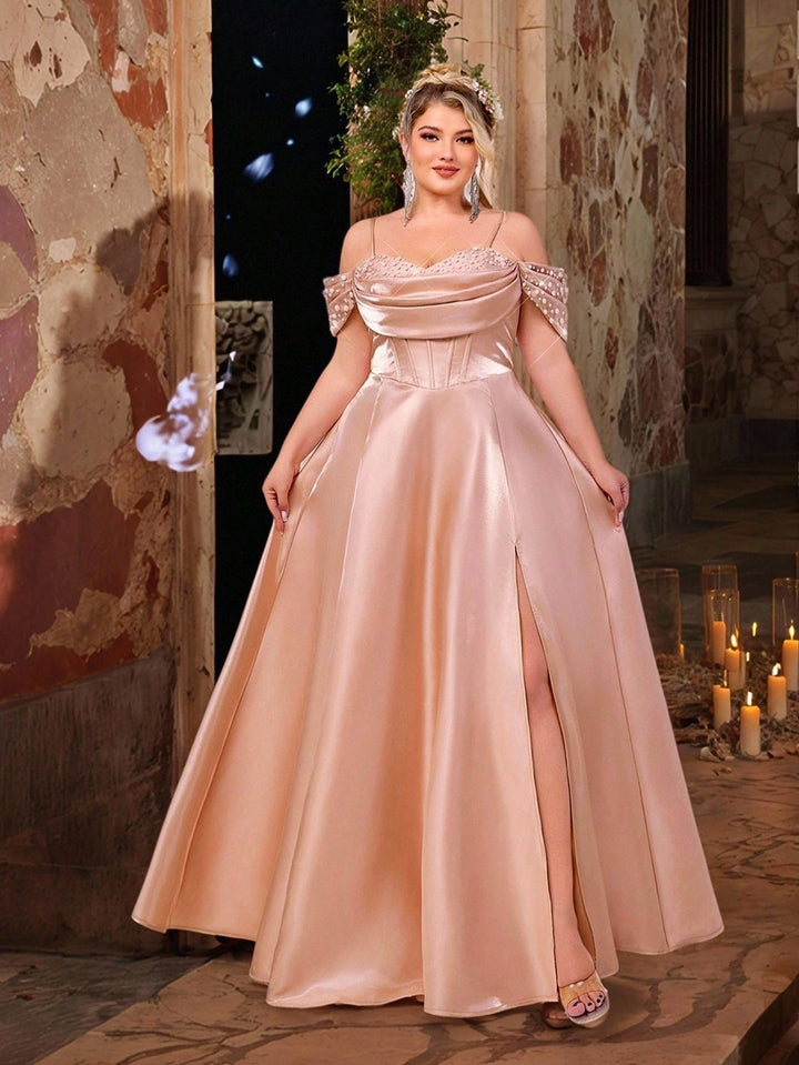 SHEIN Pink Party Dress