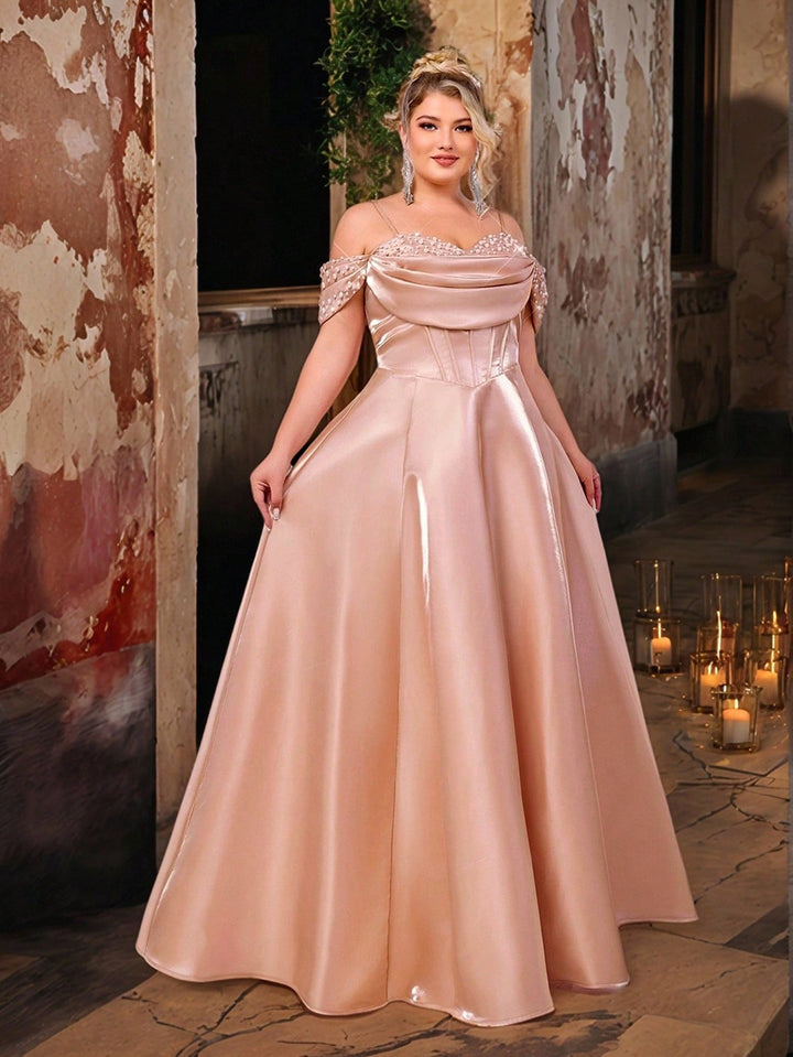 SHEIN Pink Party Dress