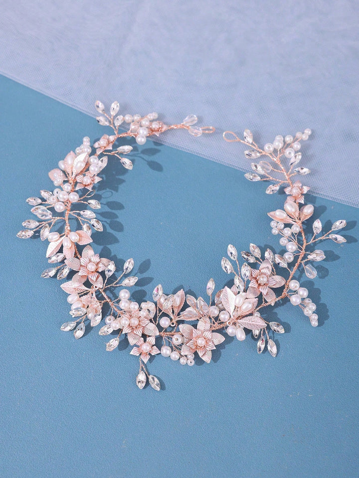 Accesoriu de păr pentru mireasă SHEIN, auriu