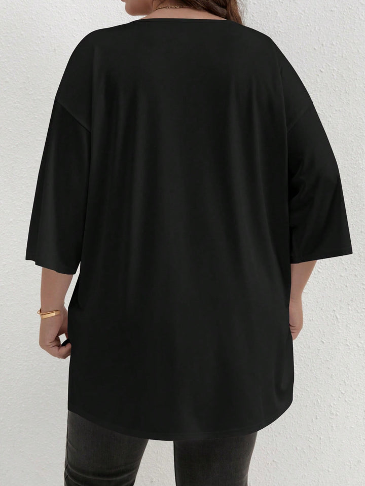 SHEIN blúz, fekete