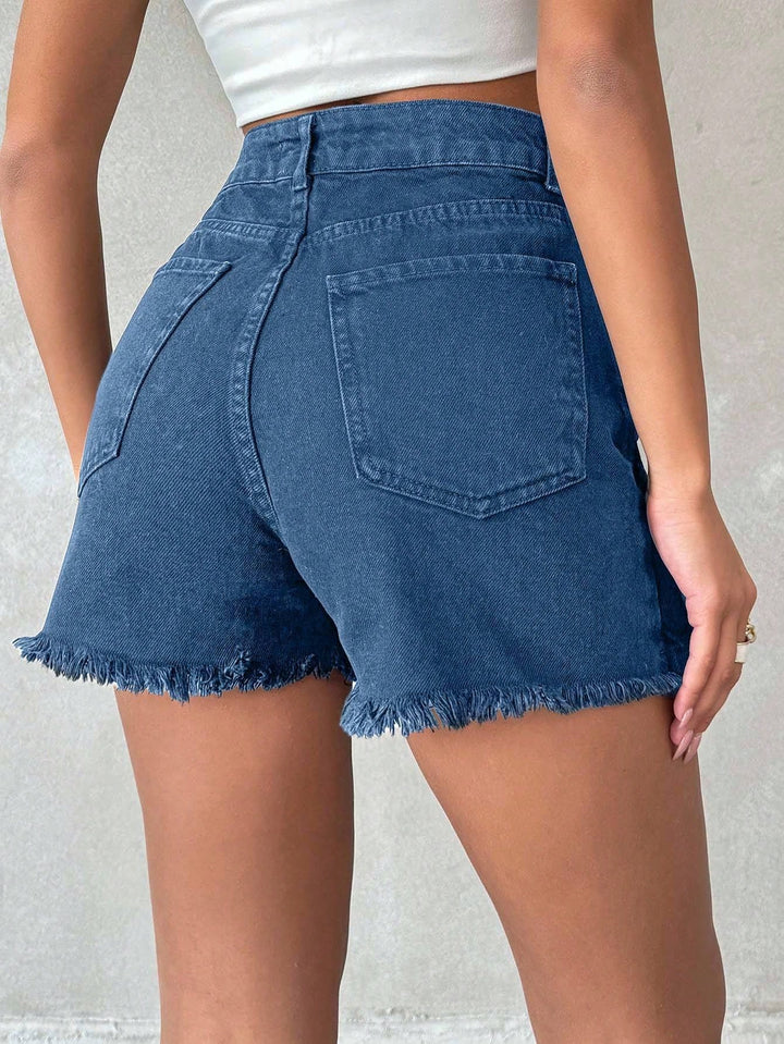 Fustă pantalon SHEIN, albastru