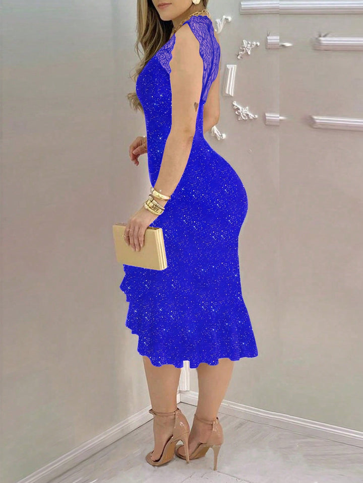 Rochie midi SHEIN, albastru