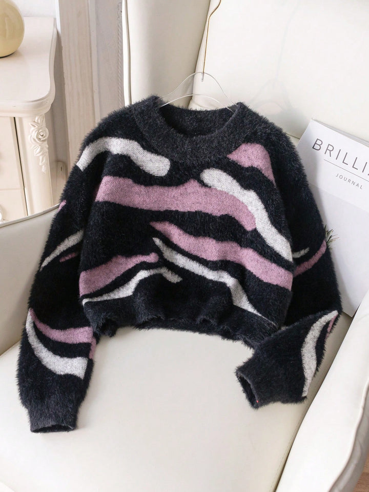 Pulover SHEIN, negru