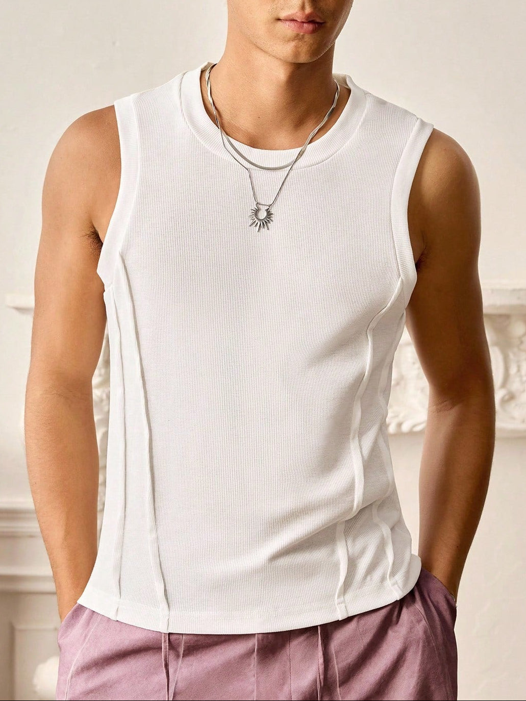 SHEIN top, fehér