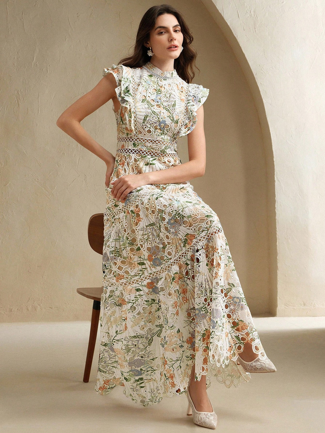 Rochie maxi SHEIN, albastru