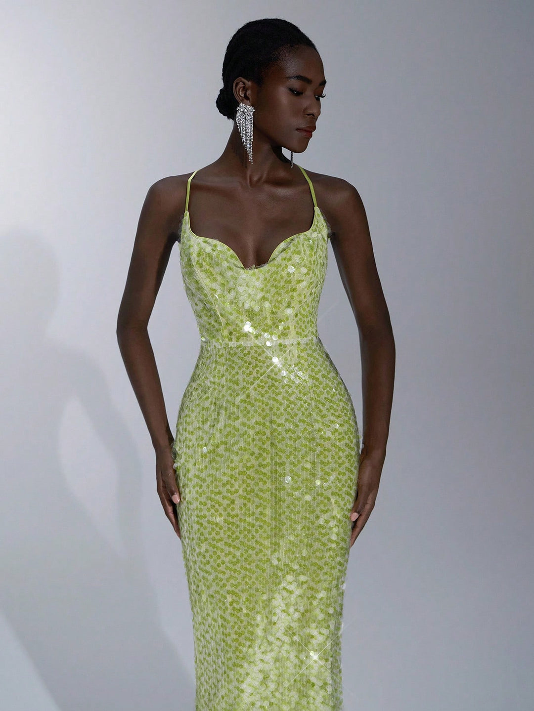 Rochie SHEIN, verde