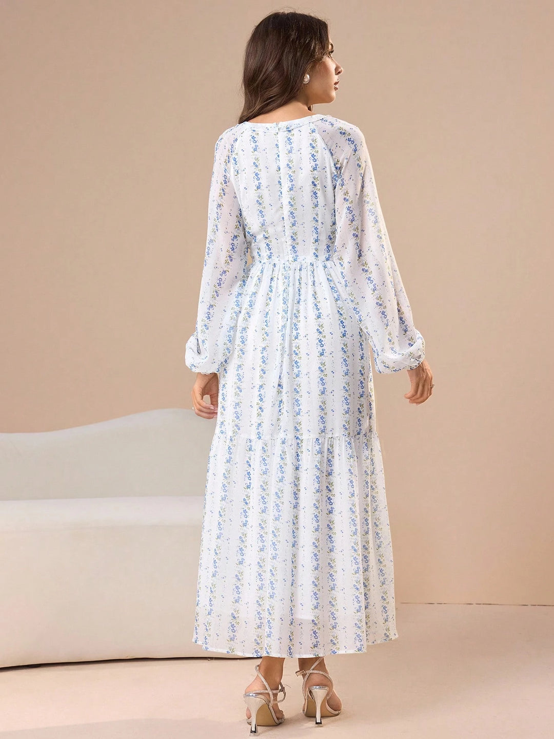 Rochie maxi SHEIN, mix culori
