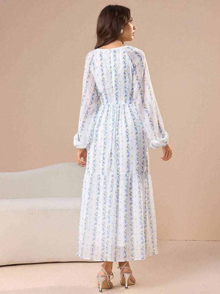 Rochie maxi SHEIN, mix culori