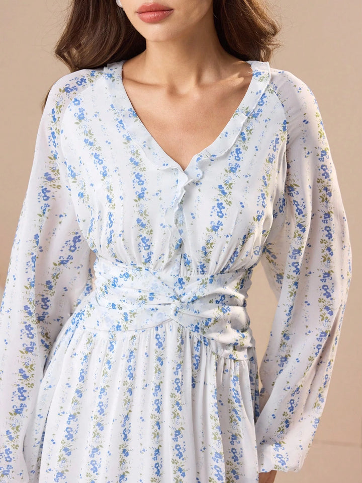 Rochie maxi SHEIN, mix culori