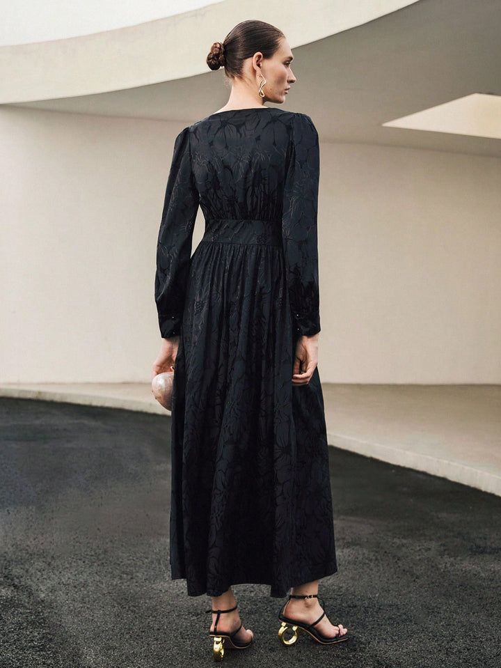 Rochie maxi SHEIN, negru