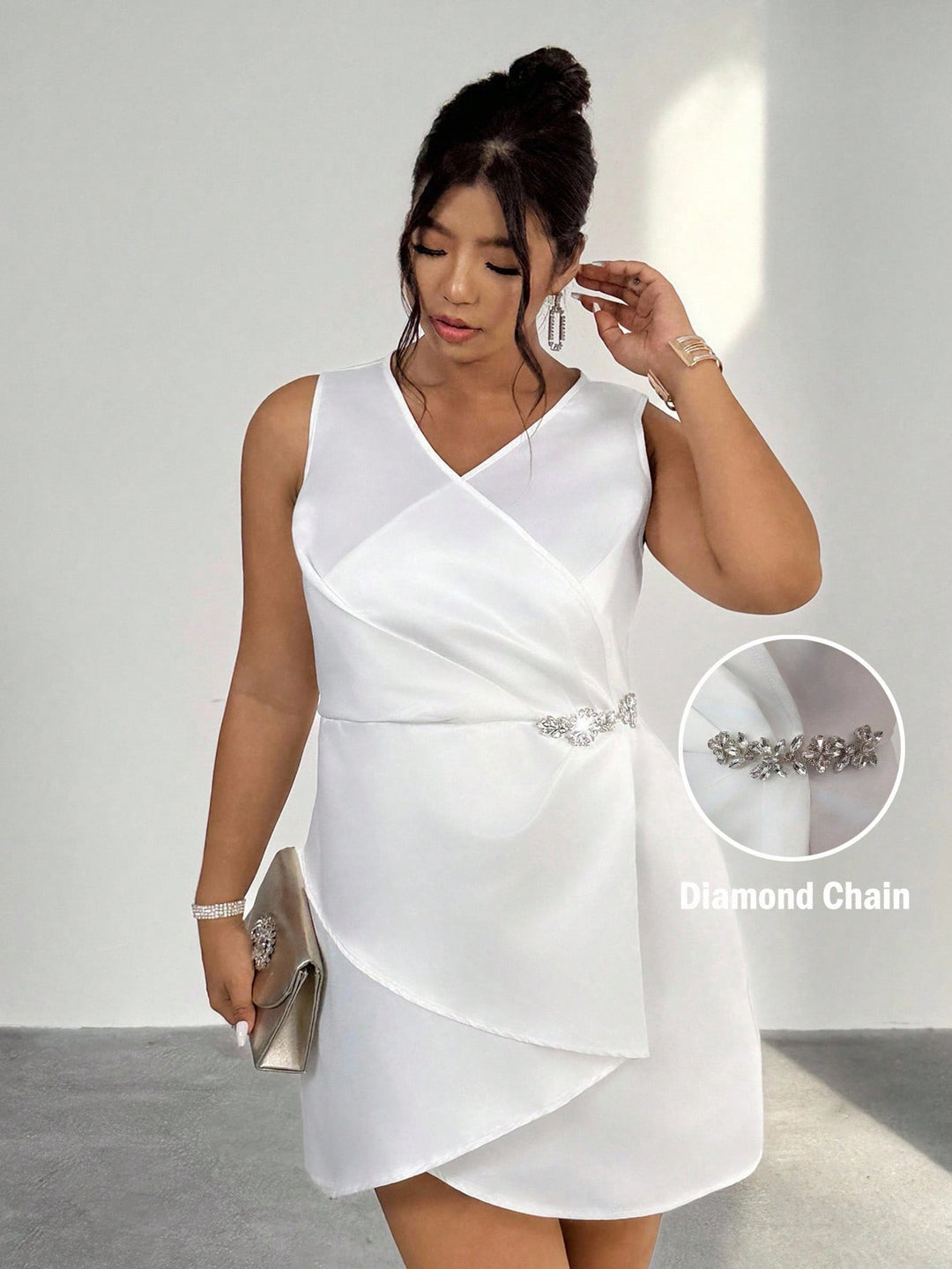 Rochie SHEIN, alb