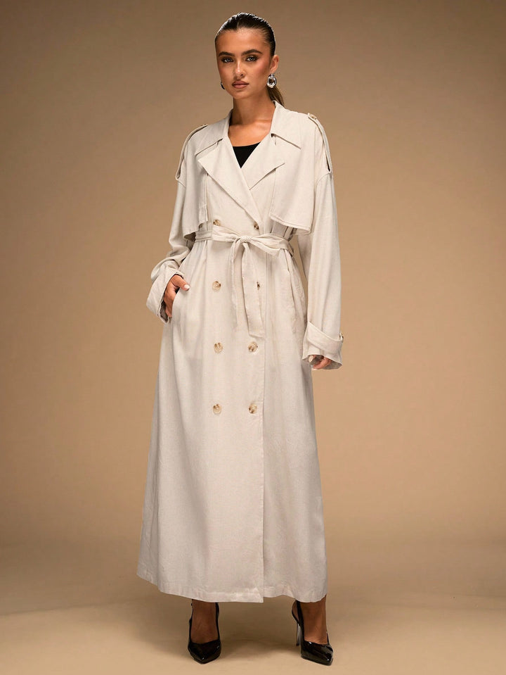 Trench SHEIN, bej
