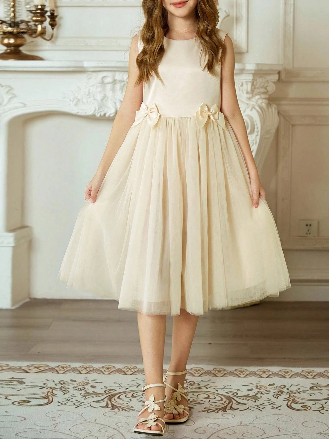 Rochie SHEIN, crem