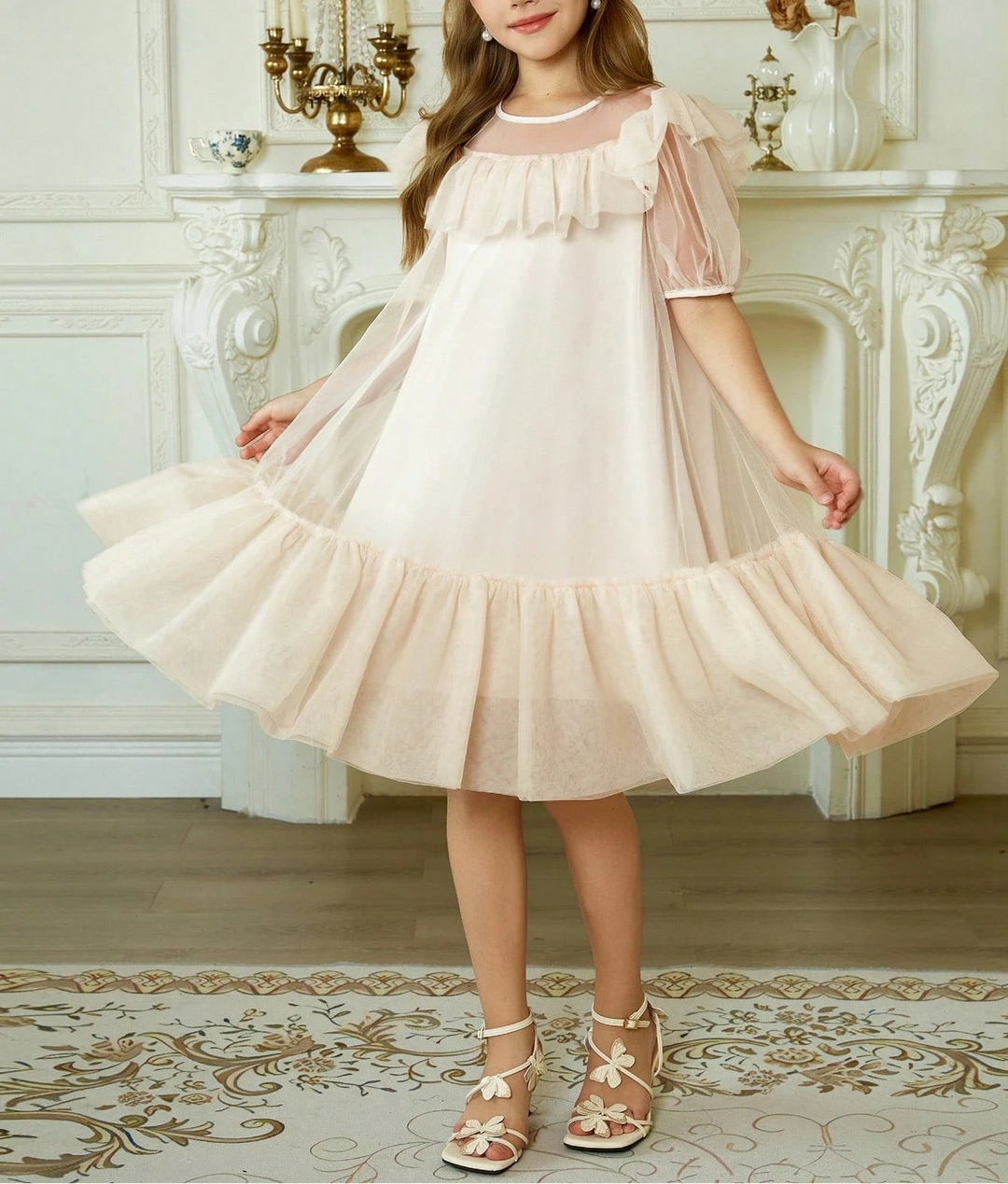 Rochie Shein, crem