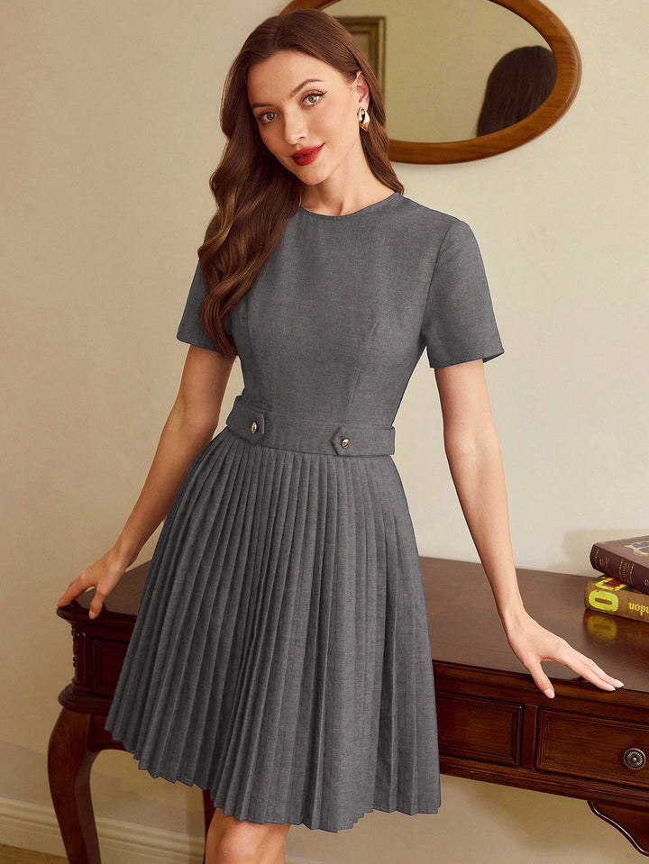 Rochie scurtă SHEIN, gri