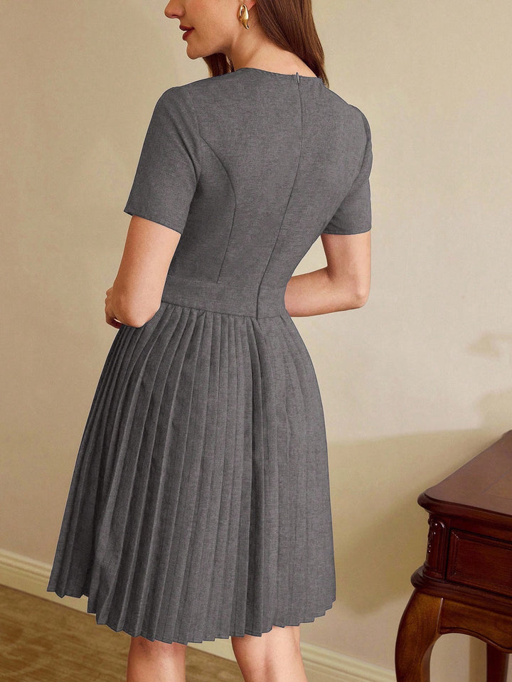 Rochie scurtă SHEIN, gri