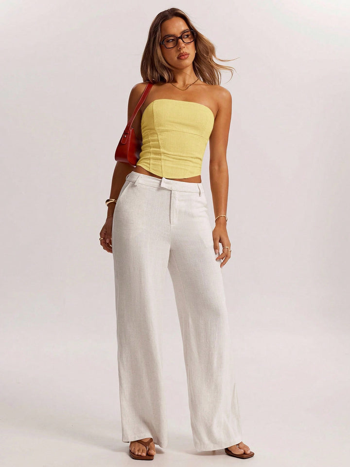 Top SHEIN, galben