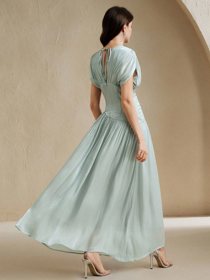 Rochie maxi SHEIN, albastru