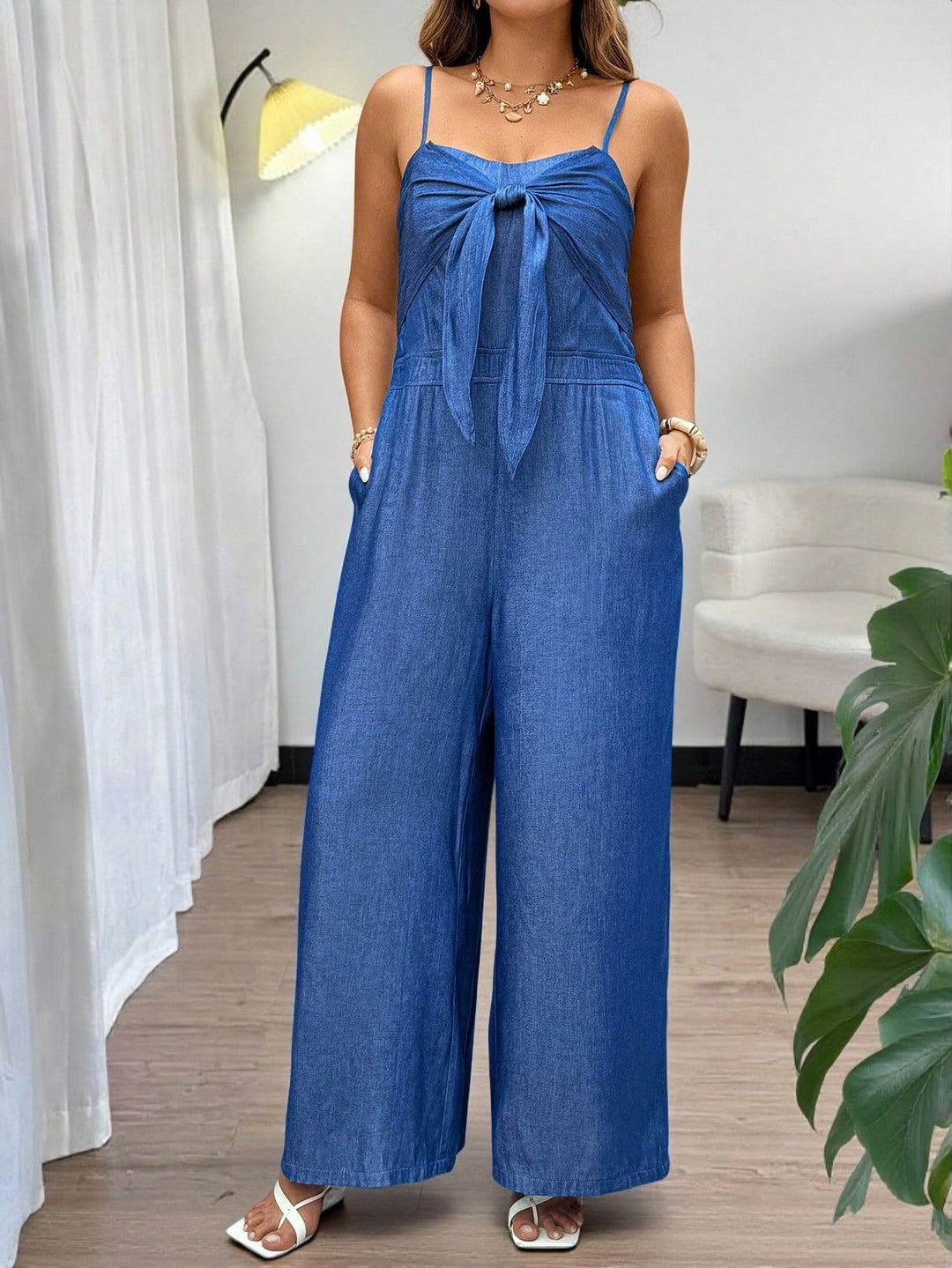 SHEIN romper, kék