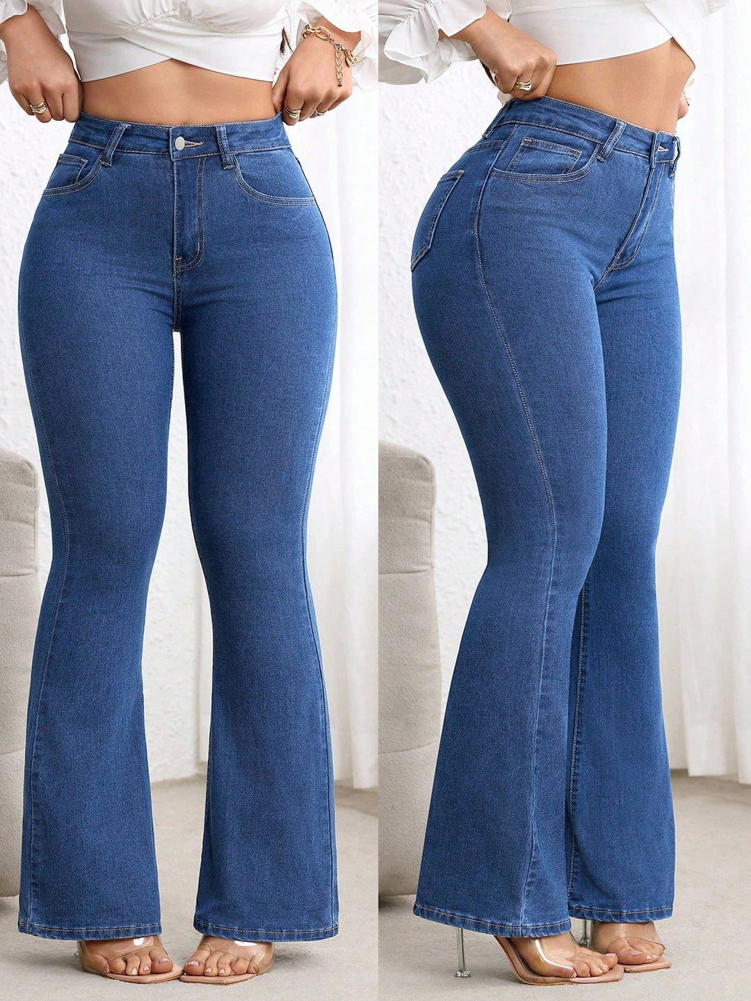 Jeans SHEIN, albastru