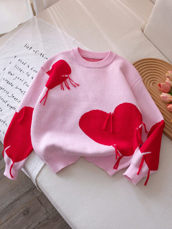Pulover SHEIN, roz