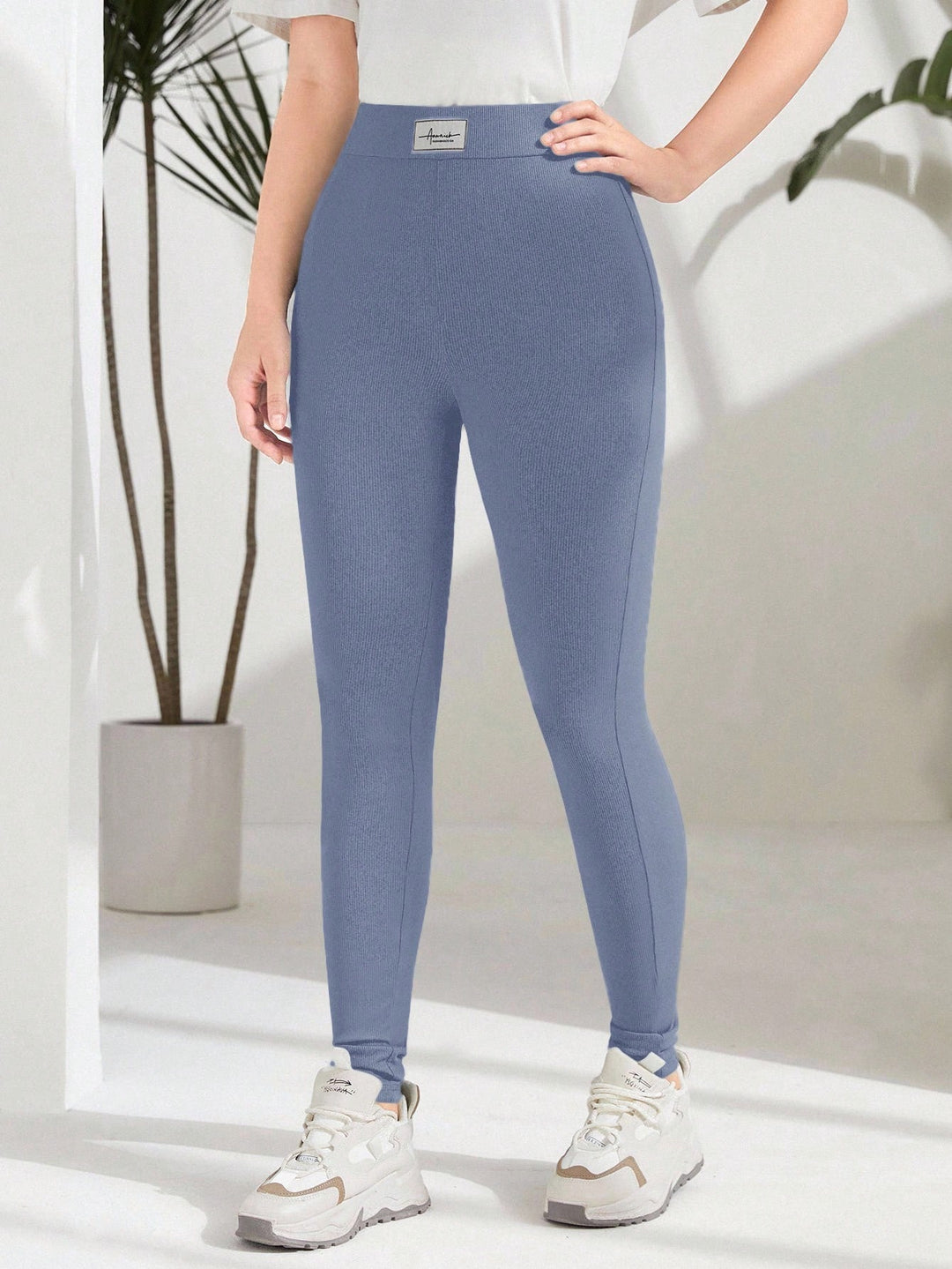 SHEIN leggings, kék
